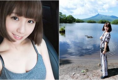 擋不住的魔鬼身材！俏麗短髮超甜奶妹海邊穿泳衣「露絕殺雪乳」：讓人好想摸一把！