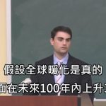 不信全球暖化的男子講出無腦言論立刻被網友打臉