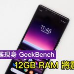 Sony 旗艦現身 GeekBench，12GB RAM 將震懾同儕